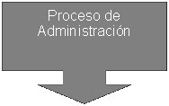 Globo: flecha hacia abajo: Proceso de Administraci�n