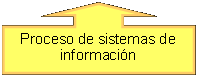 Globo: flecha hacia arriba: Proceso de sistemas de informaci�n